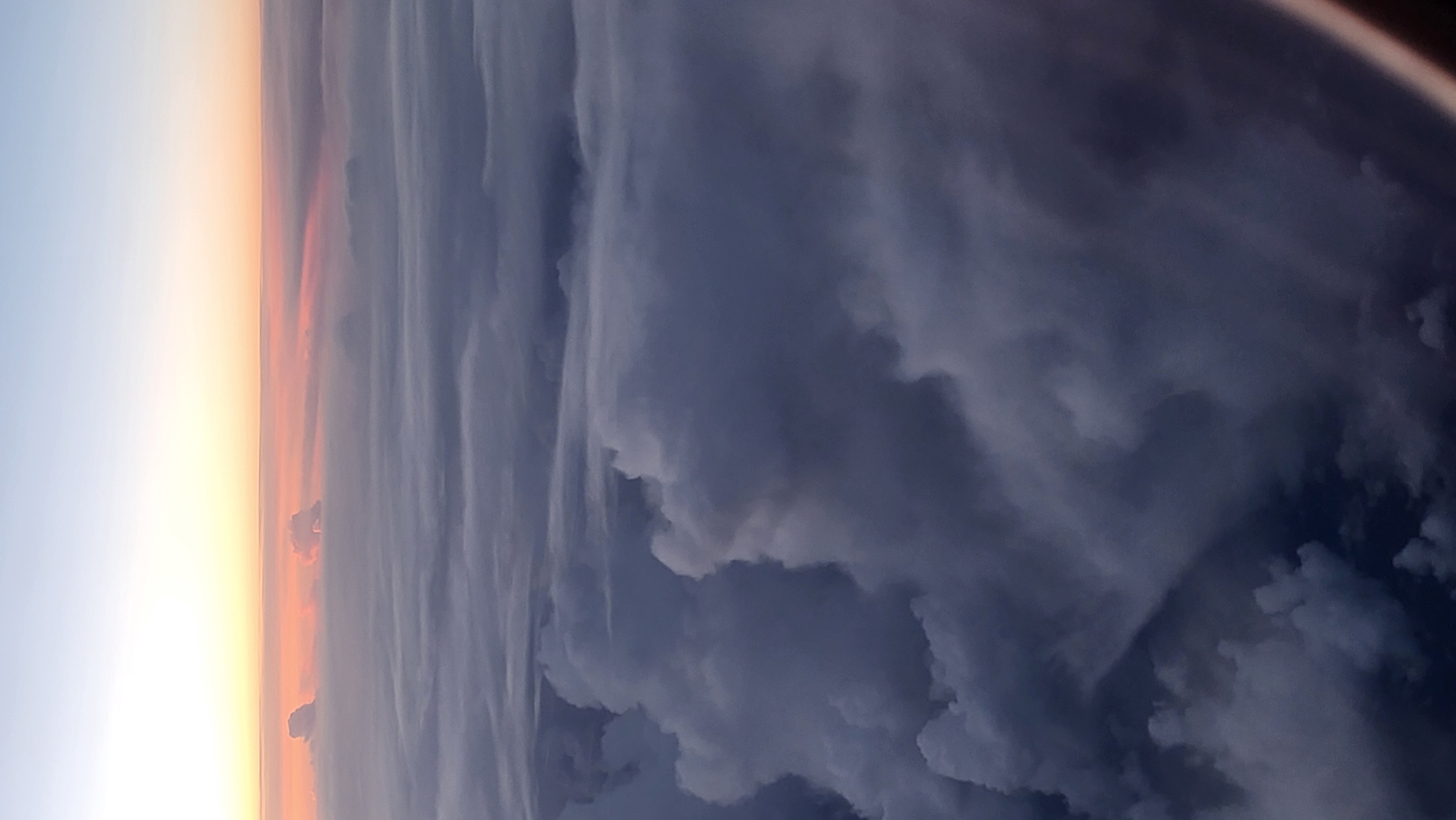 Cloud formation over Europe